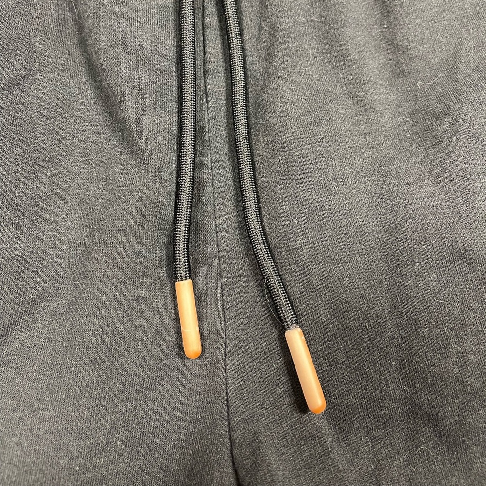 Gymshark Men's Black Fleece Athletic Drawstring Shorts size Medium READ - Picture 7 of 10